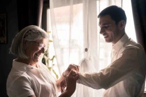 photo préparatif du mariée emotion